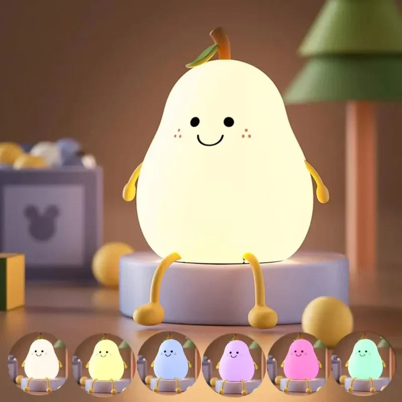 Happy Pear Night Light