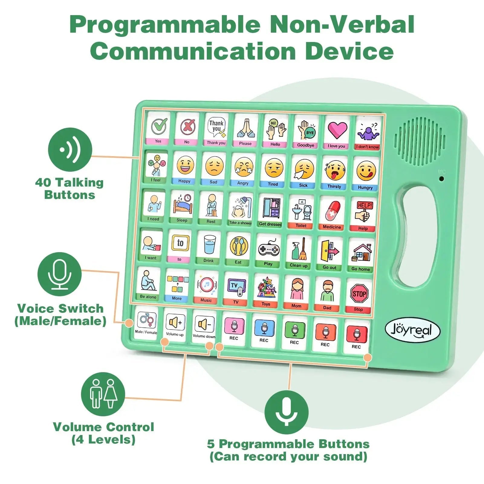 AAC Communication Device for Autism | Speech Tablet for Language Development