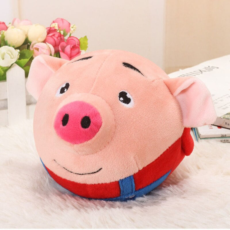 Jumping Piggy Ball™ | Bueno para el ejercicio - Pelota de juguete interactiva