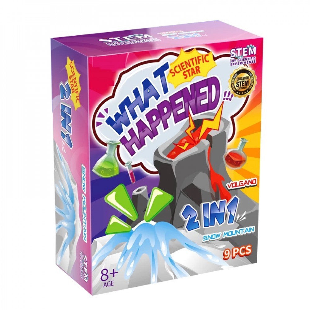 STEM 2in1 Volcano and Snow Mountain Science Kit - 27A