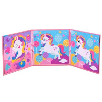 2in1 Magnetic Unicorn Booklet Puzzle - 004