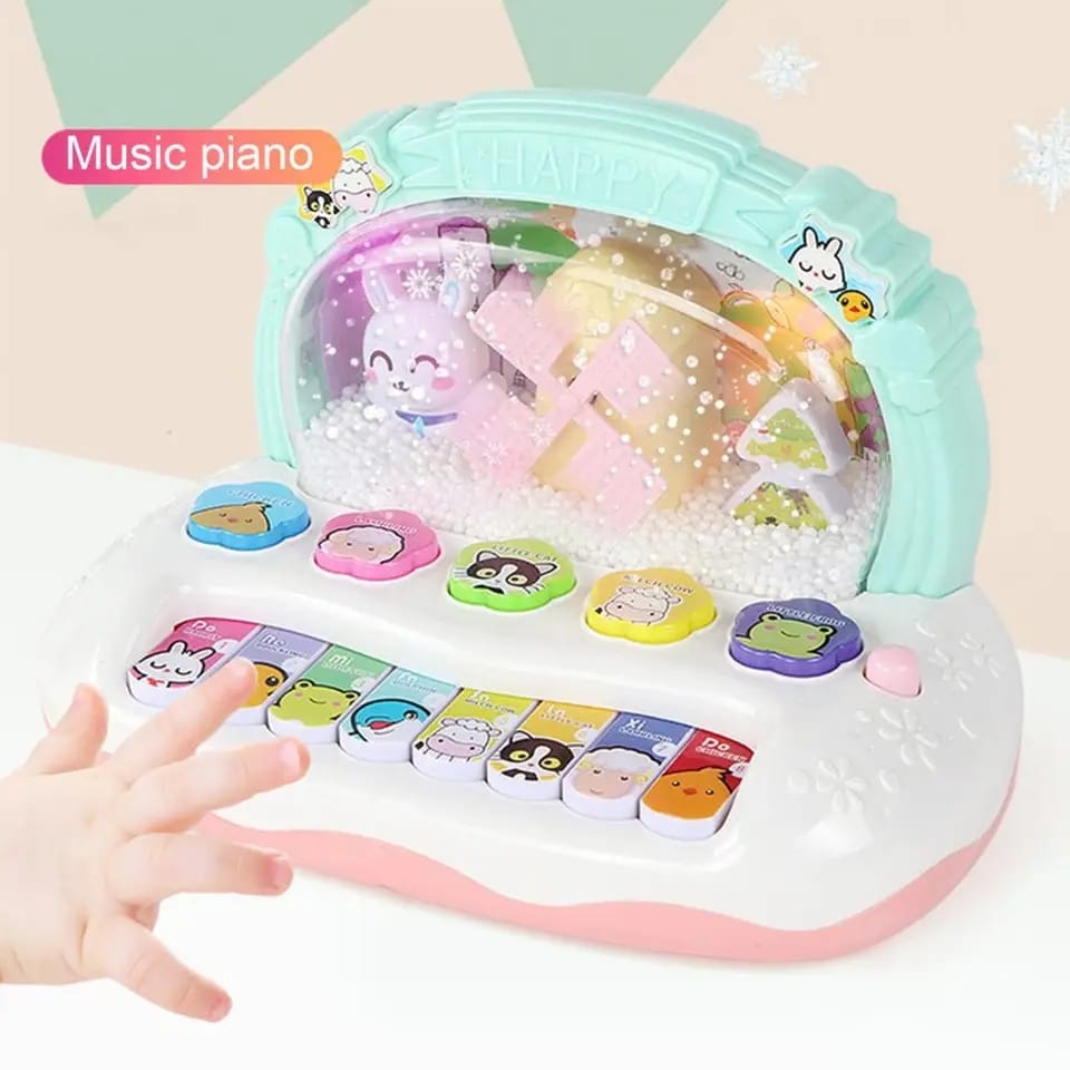 Glow Snowflake Animal Baby Piano kit - 349