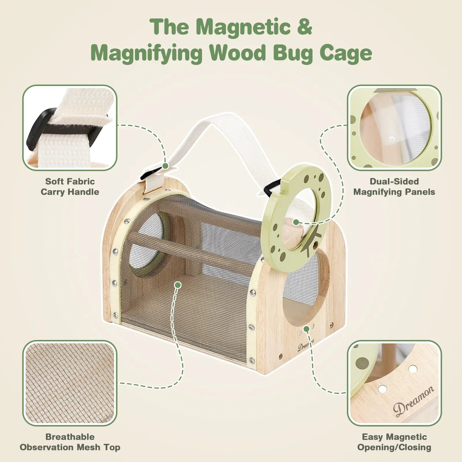 Wooden Bug Catcher Kit for Kids