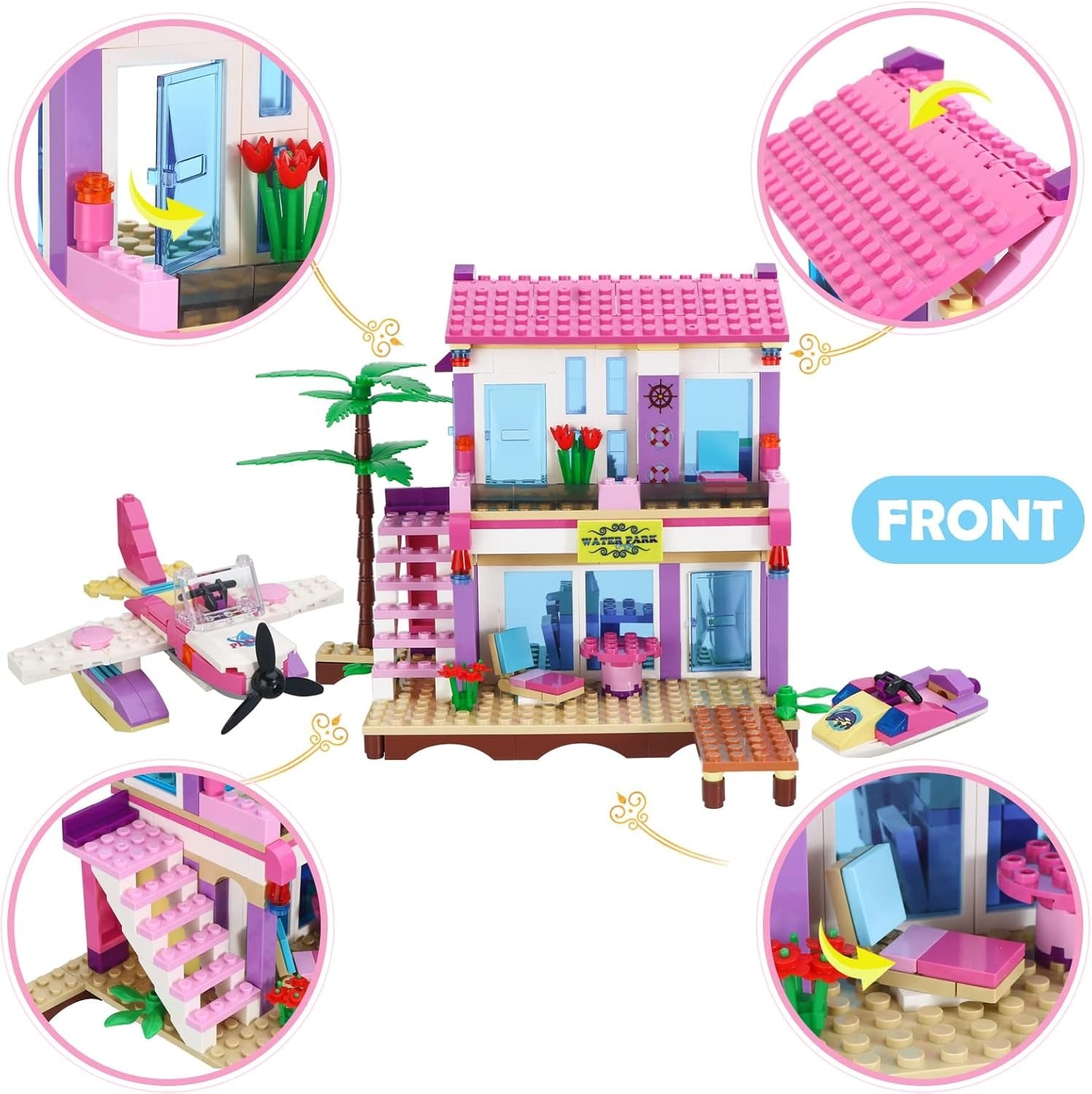 COGO Marry Days Kit de Modélisme Blocs de Construction 423 pièces - 4515