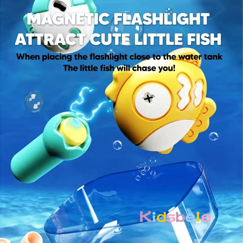 2in1 Fun Talking Bird Cage and Magnetic Fish - 227