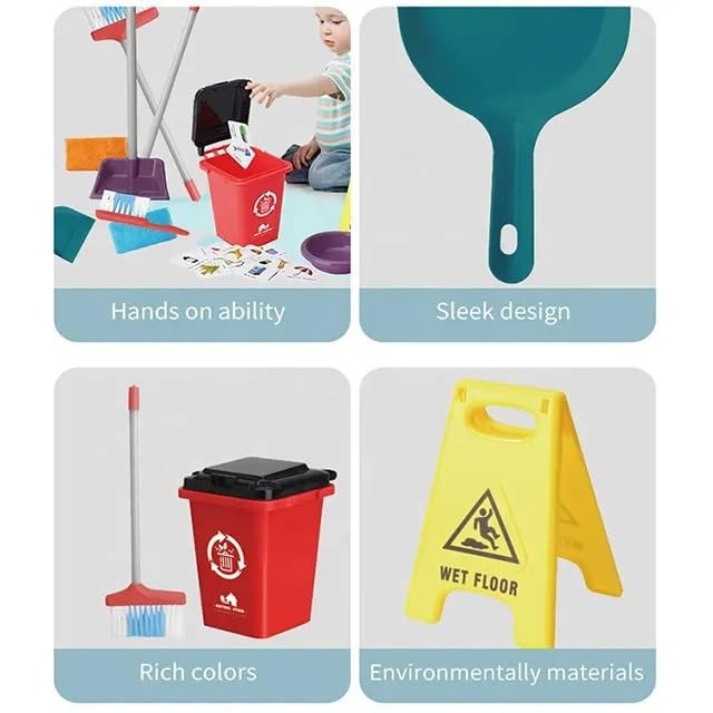 Pretend Play Housekeeping Cleaning Little Dustman Set - 988