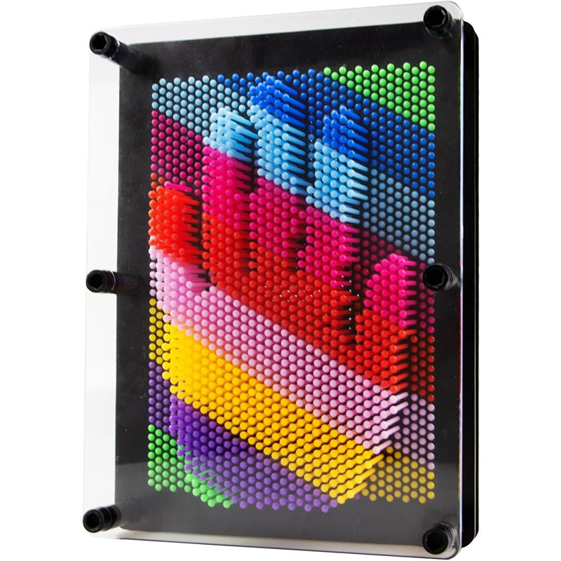 Fidtoy 3D Pin Art Toy Rainbow Sensory Impression Board