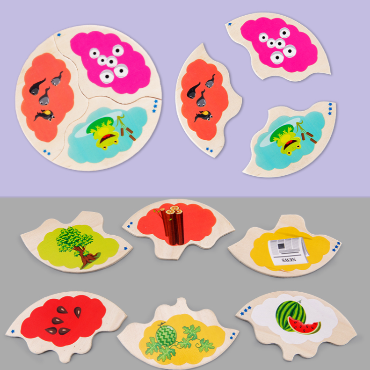 Wooden Evolution Puzzle-Mathematics toys