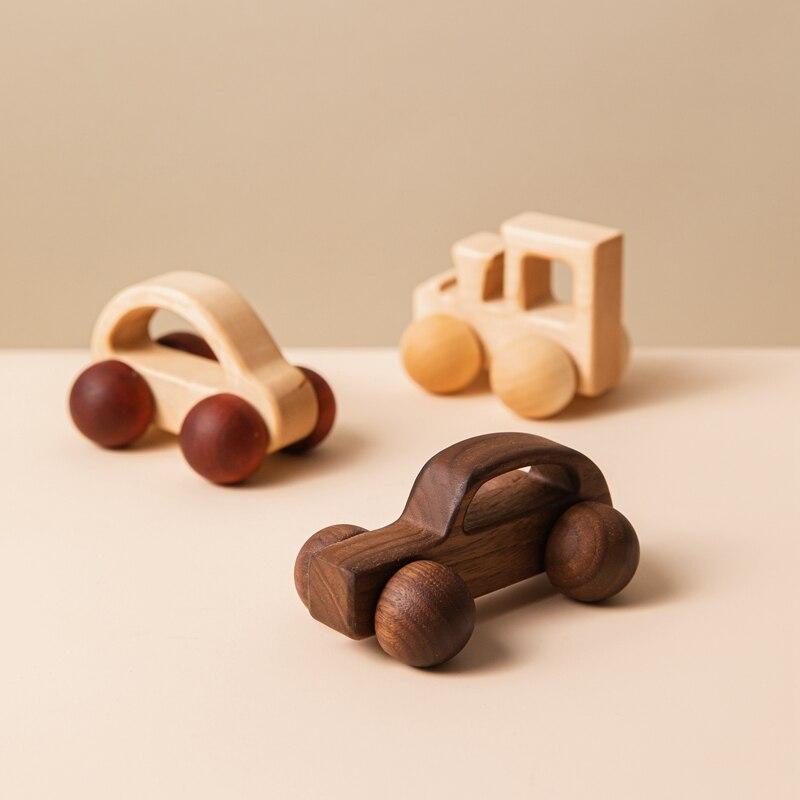 3pc Wooden Car Set