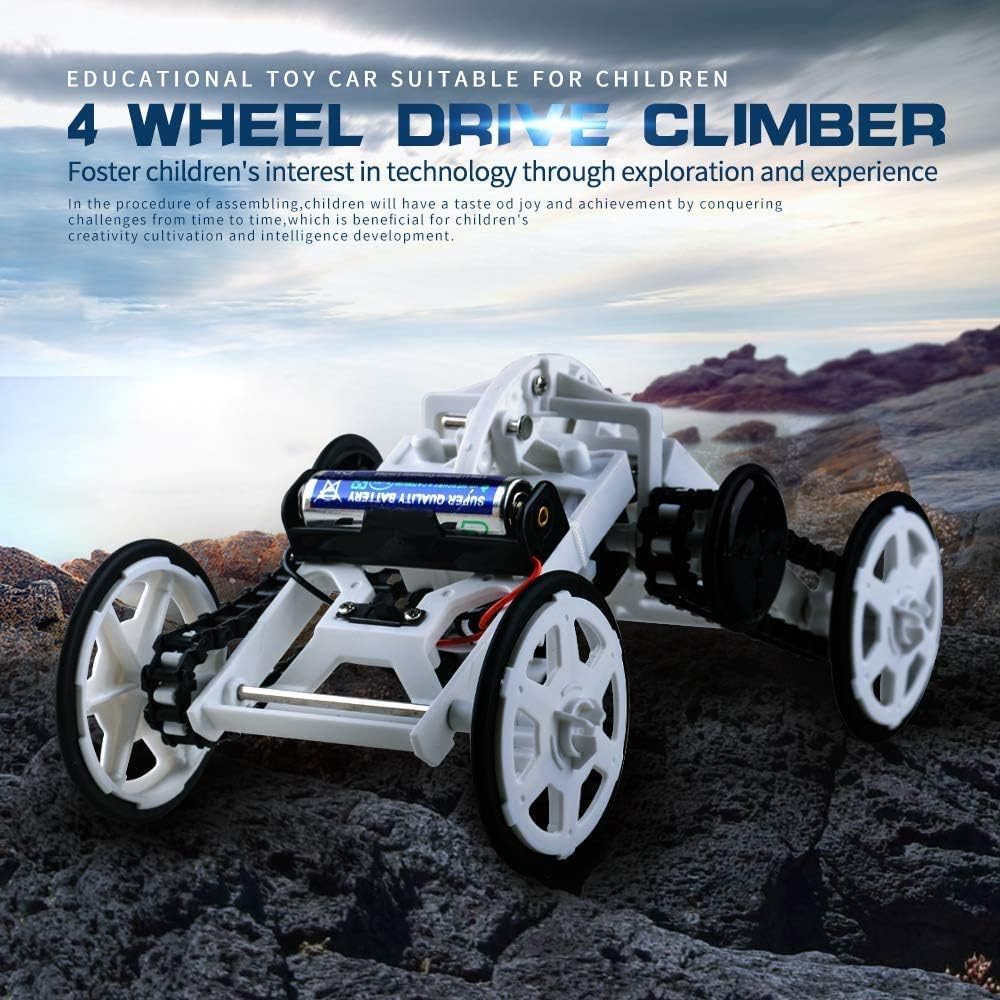 Kit de montage DIY 4x4 grimpeur pour voiture tout-terrain avec circuit électrique - 005