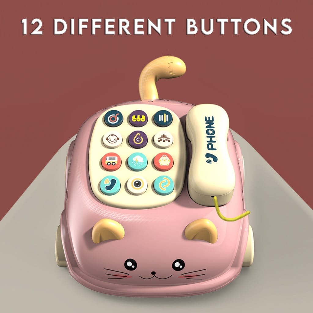 Fun Learning Activity Pull Phone Set for kids - 215