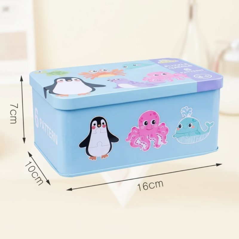 BrainBox – Leren & Spelen – 3D Houten Puzzel