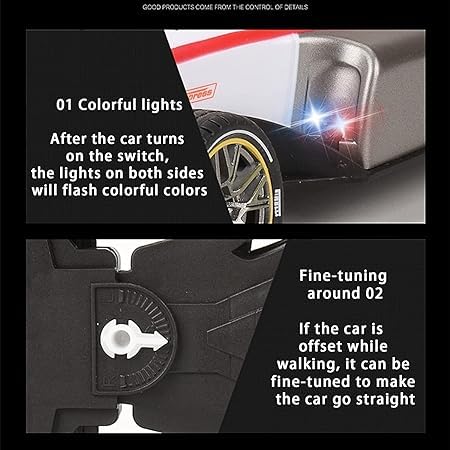 Formula One High-Speed Remote Control F1 Race Car with Smoke Spray – 1:14 Scale | Bacha Toys