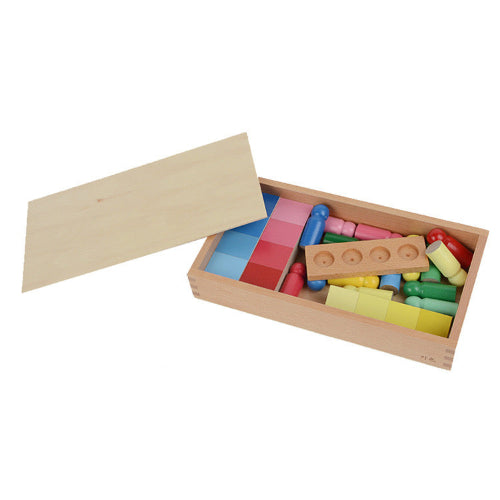 Juego Montessori de Ejercicios para Emparejar Colores