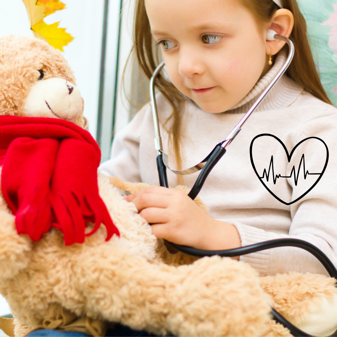 Children Size Stethoscope for Kids Doctor pretend Play Medical Toy