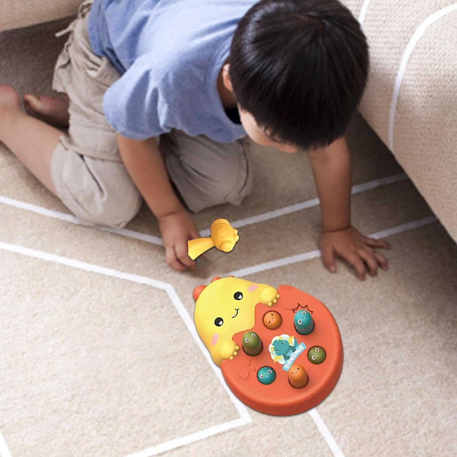 Whack A Mole Hammering Dinosaur Active Play - Q60