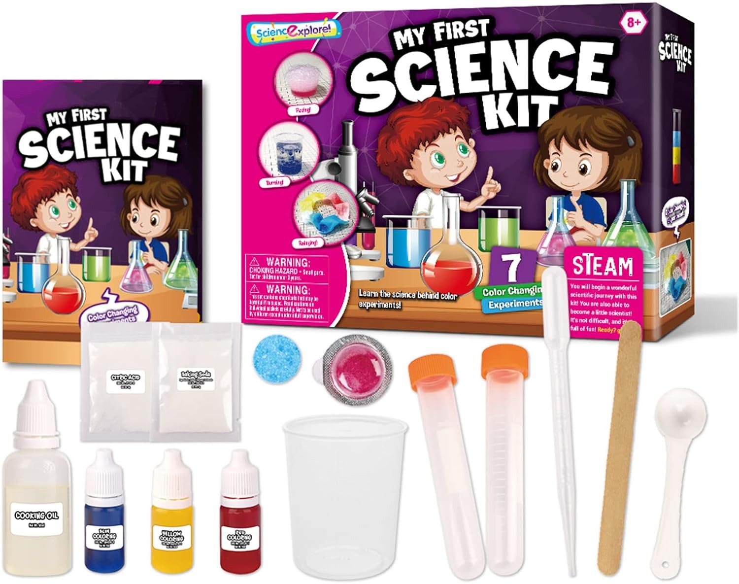 STEAM My First Science Explore Color Changing Experiments Kit - 506