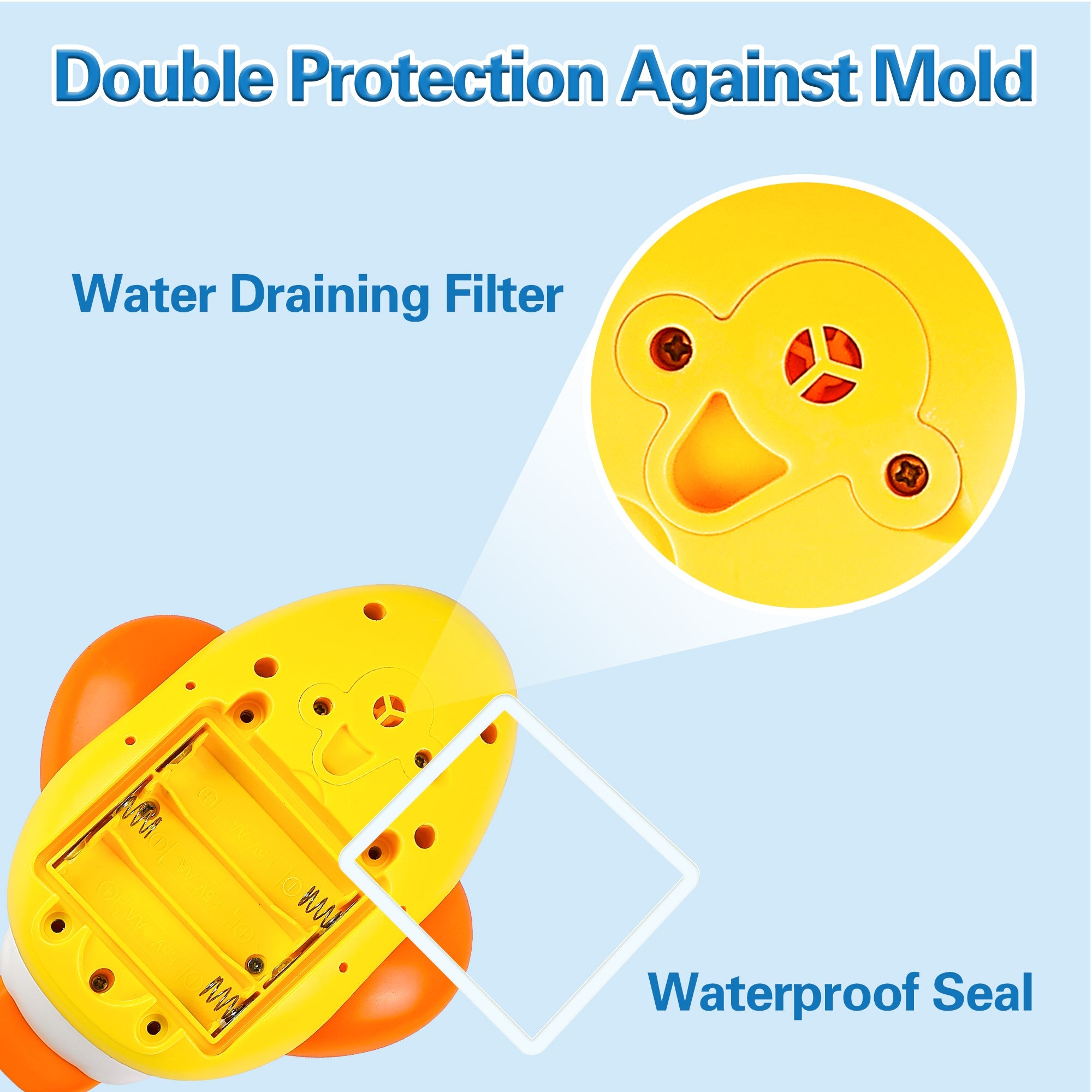 Duck Bath Toys, Baby Electronic Bathtub Toy