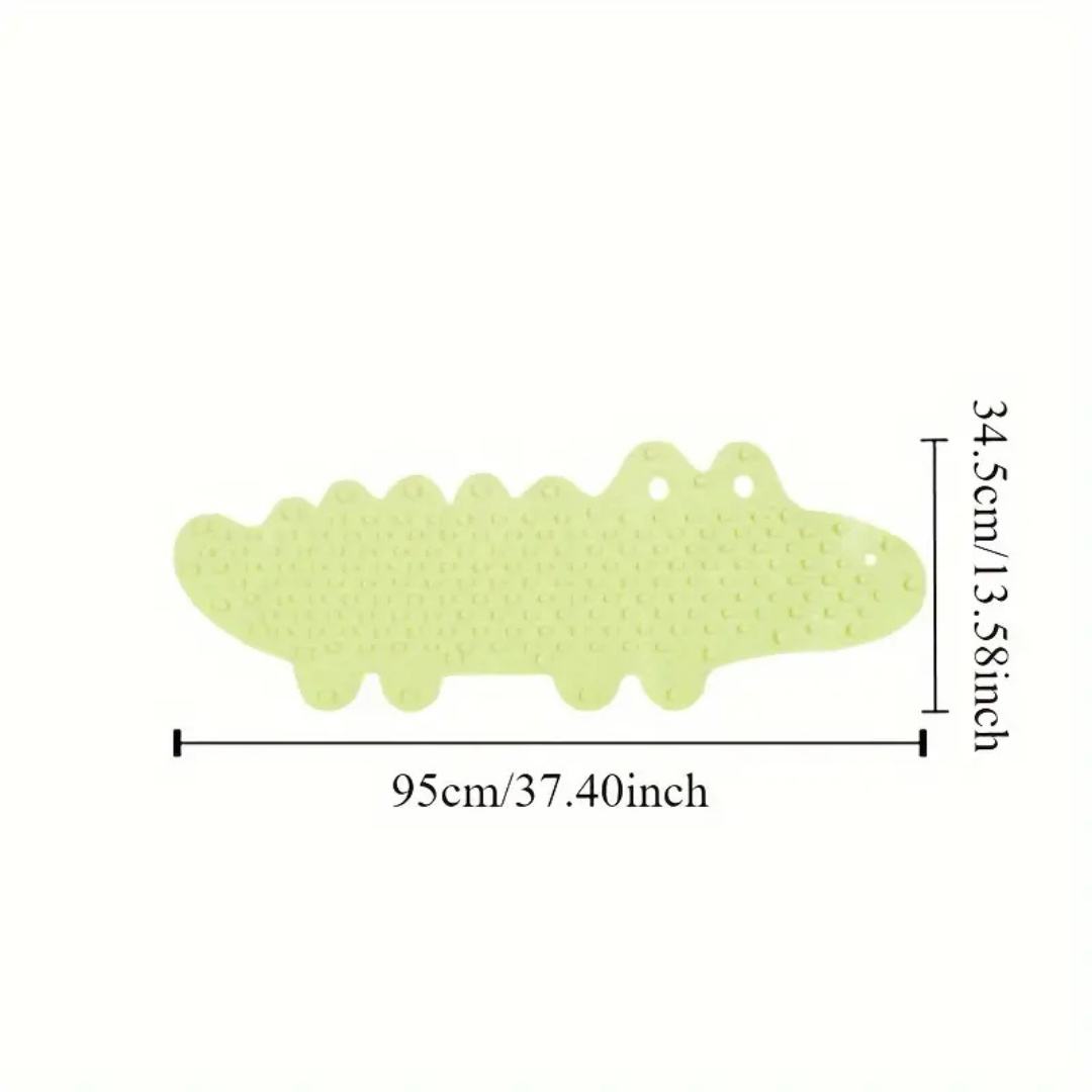 AquaJoy – Antislip & Veilig – Kinderbadmat Krokodil