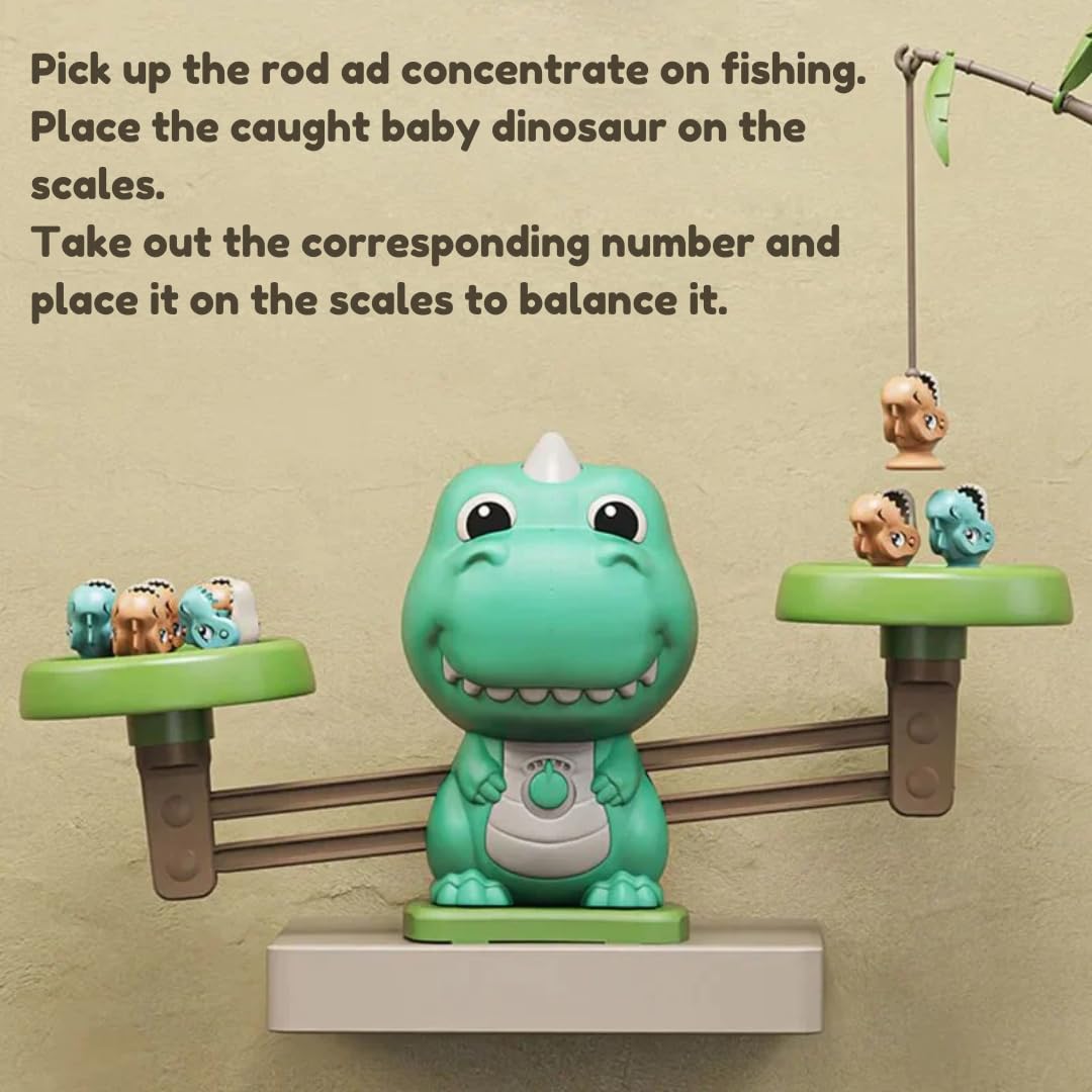 Dinosaur Balancing and Catching Mental Maths Learning Kit - 29B