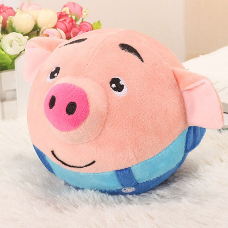 Jumping Piggy Ball™ | Bueno para el ejercicio - Pelota de juguete interactiva