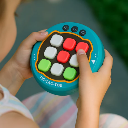 LED Tic Tac Toe Game for Kids & Families – Interactive Light-Up Board Game for Fun Learning & Play