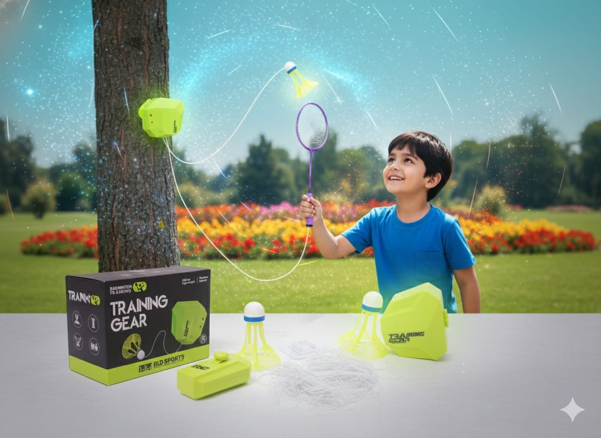 Badminton Training Gear with Remote - 052 (Racket not included)