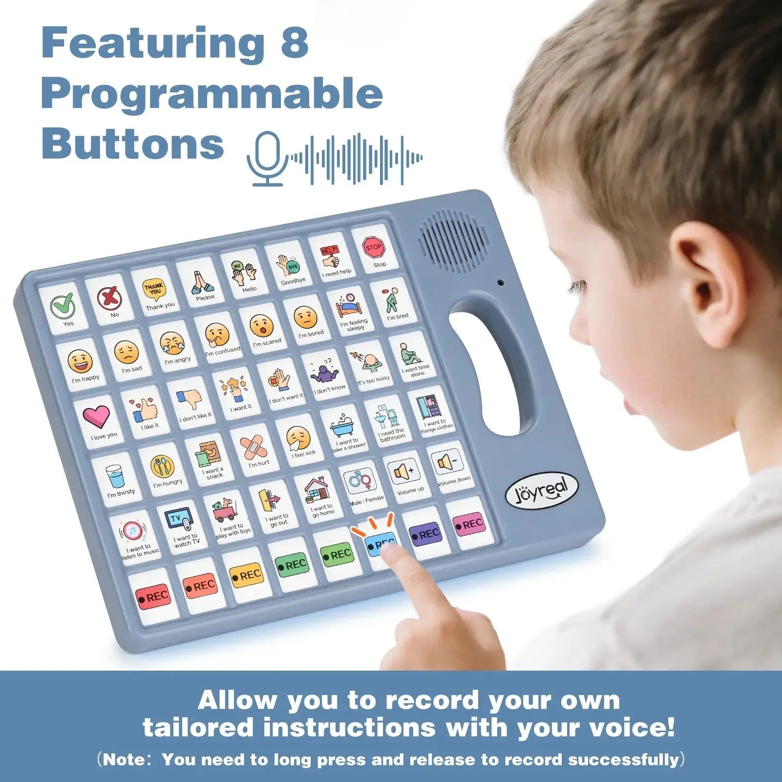 Fidtoy AAC Communication Device for Autism Support