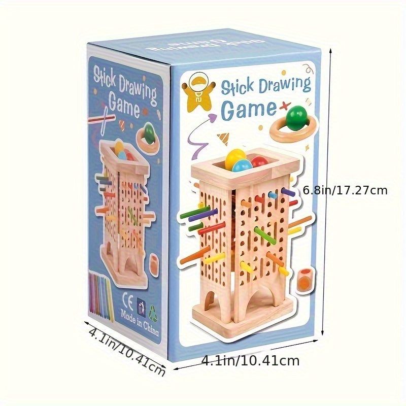 Fidtoy Interactive Wooden Board Game for Toddlers and Families Montessori Educational Play