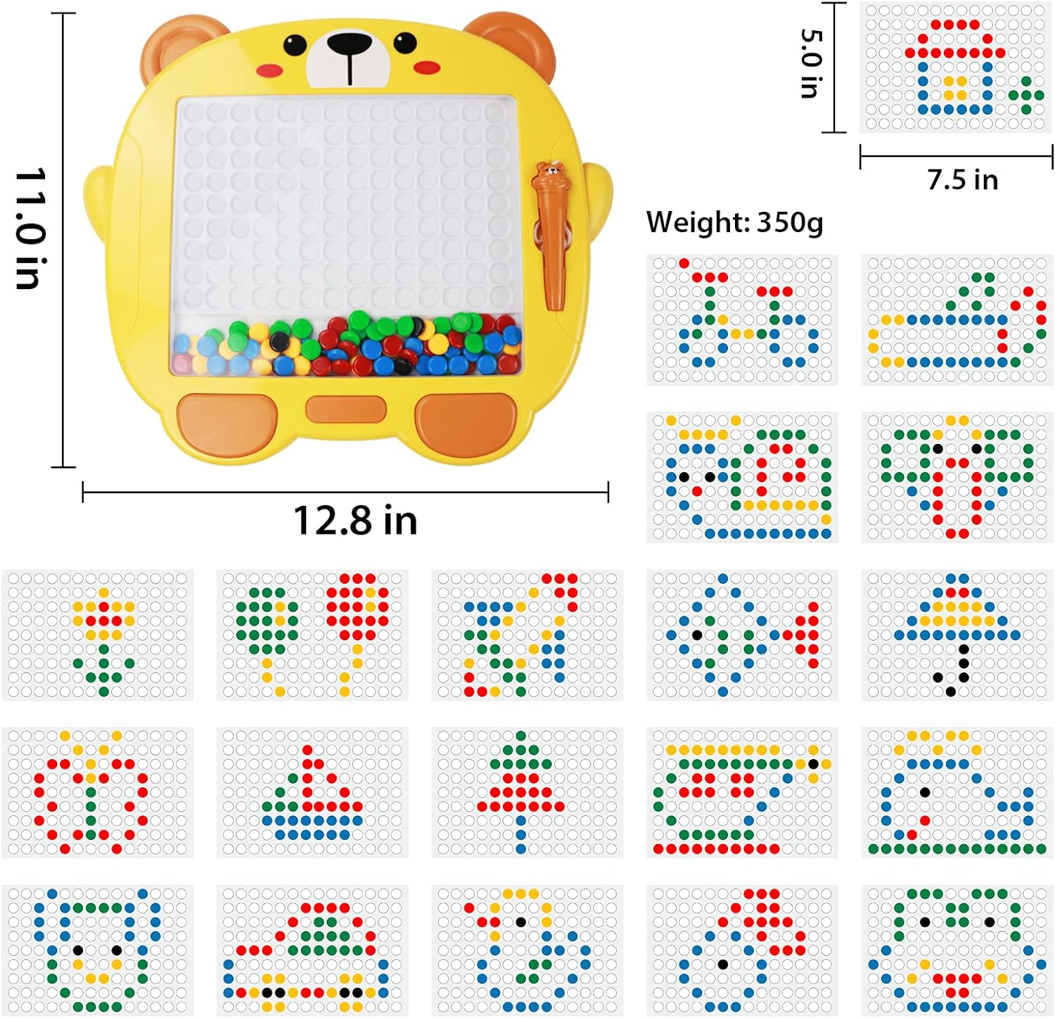 Tiger Magnetic Drawing Bead Tablet - 813