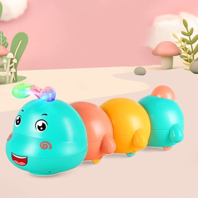 Magnetic Caterpillar with Light/Sound Toy Set - 777