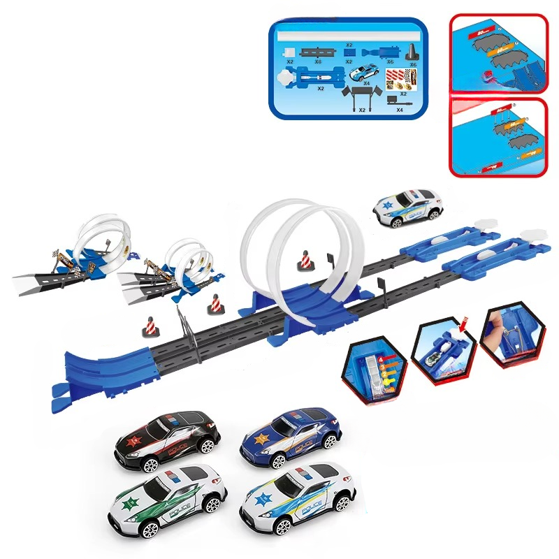 Double Race Track™ - Creatief & Leuk - Looping Racebaan