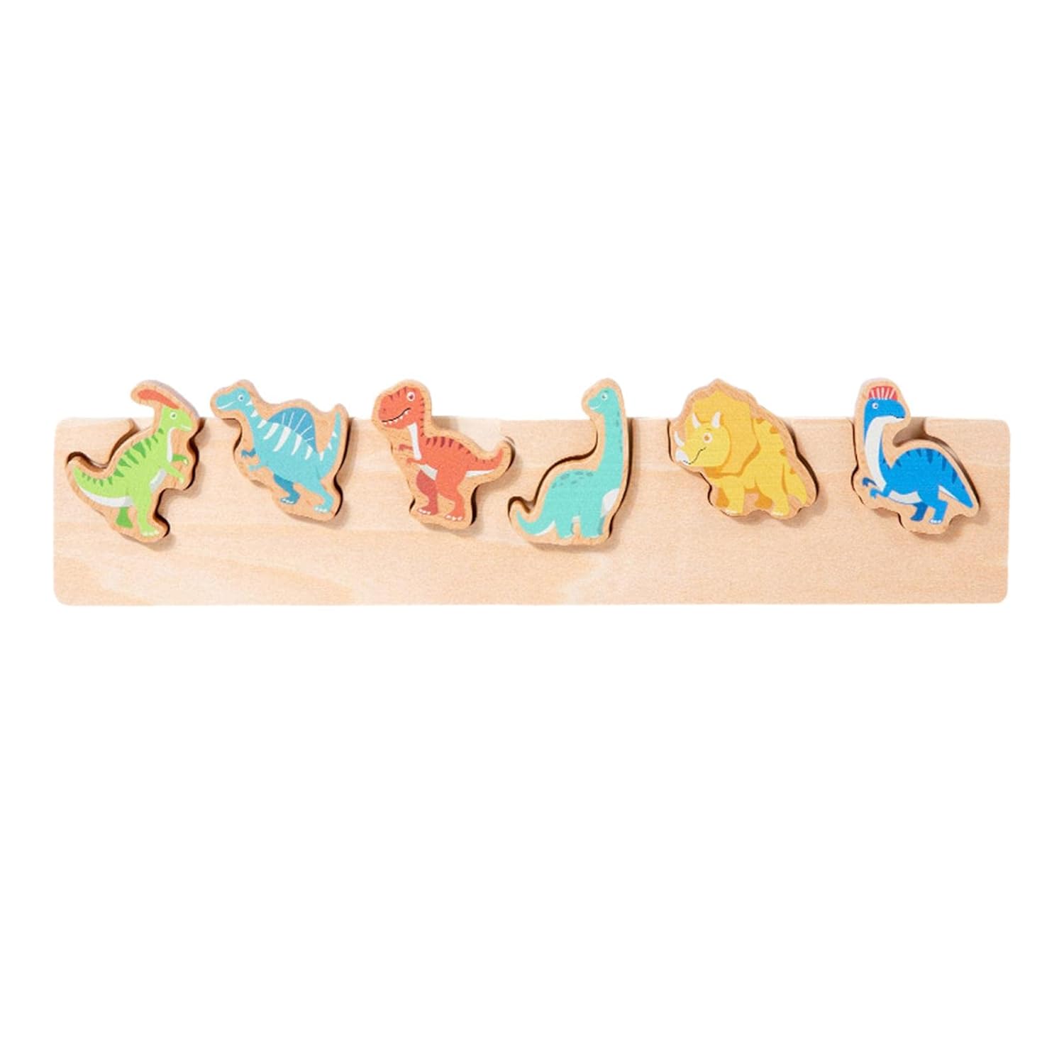 Puzzle Matching Board Toy Desktop Game for Preschool 1 2 3+ Year Old Dinosaur