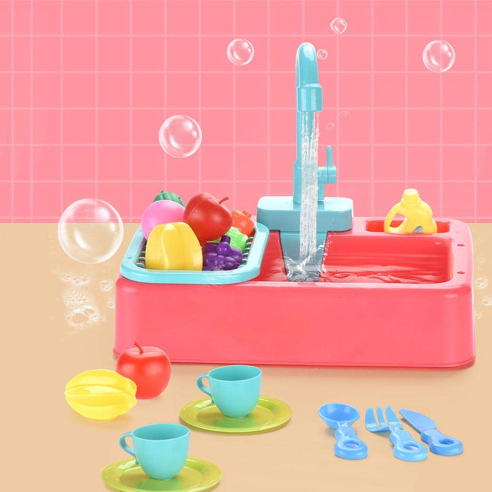 Kit de jeu d'imitation évier et lave-vaisselle de cuisine - 546