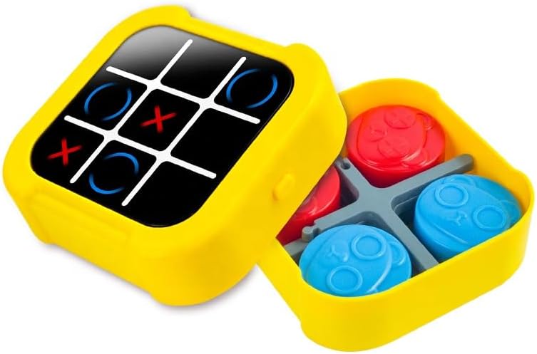 Juego de Puzle Táctil 5 en 1 de Tic Tac Toe Electrónico - 265