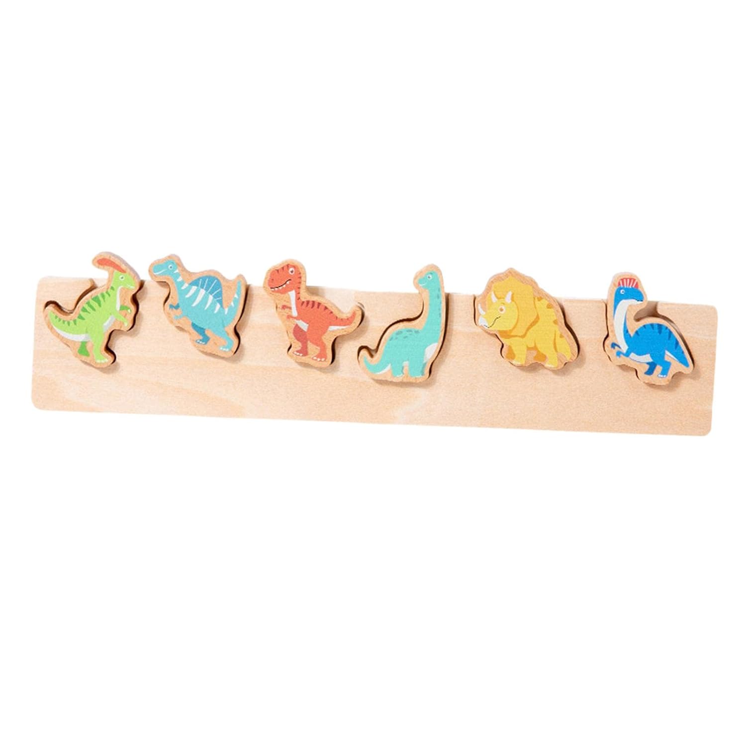 Juego de mesa de escritorio de juguete para emparejar rompecabezas para preescolares de 1 2 3+ años Dinosaurio
