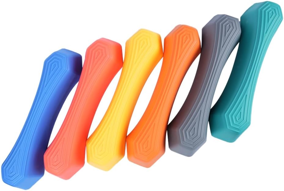 Fidtoy Juego de Equilibrio de Piedras de Río Coloridas para Habilidades Motrices Finas y Coordinación en Niños Pequeños