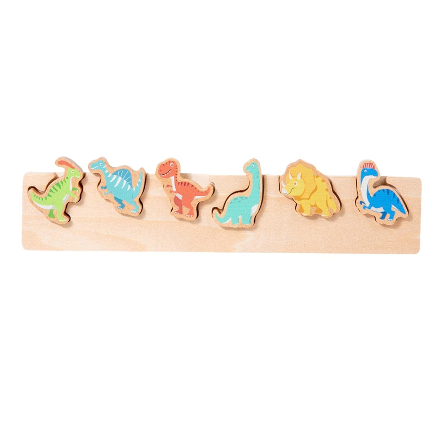 Juego de mesa de escritorio de juguete para emparejar rompecabezas para preescolares de 1 2 3+ años Dinosaurio