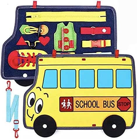 Educational Bag, Button, Zipper, Zipper, Lace, Bowknot, Busy Board, Nursing, Nursing, Montessori (Bass)