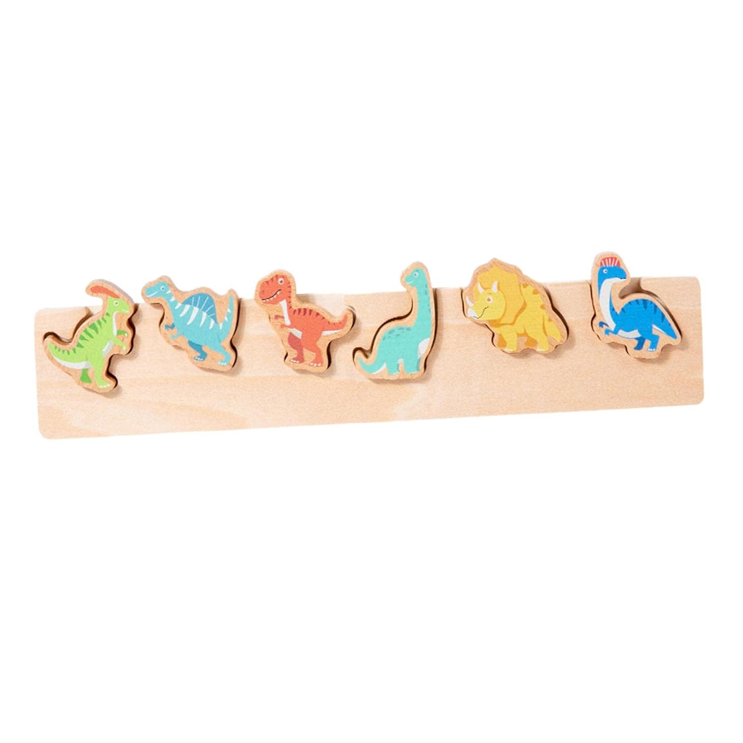Puzzle Matching Board Toy Desktop Game for Preschool 1 2 3+ Year Old Dinosaur