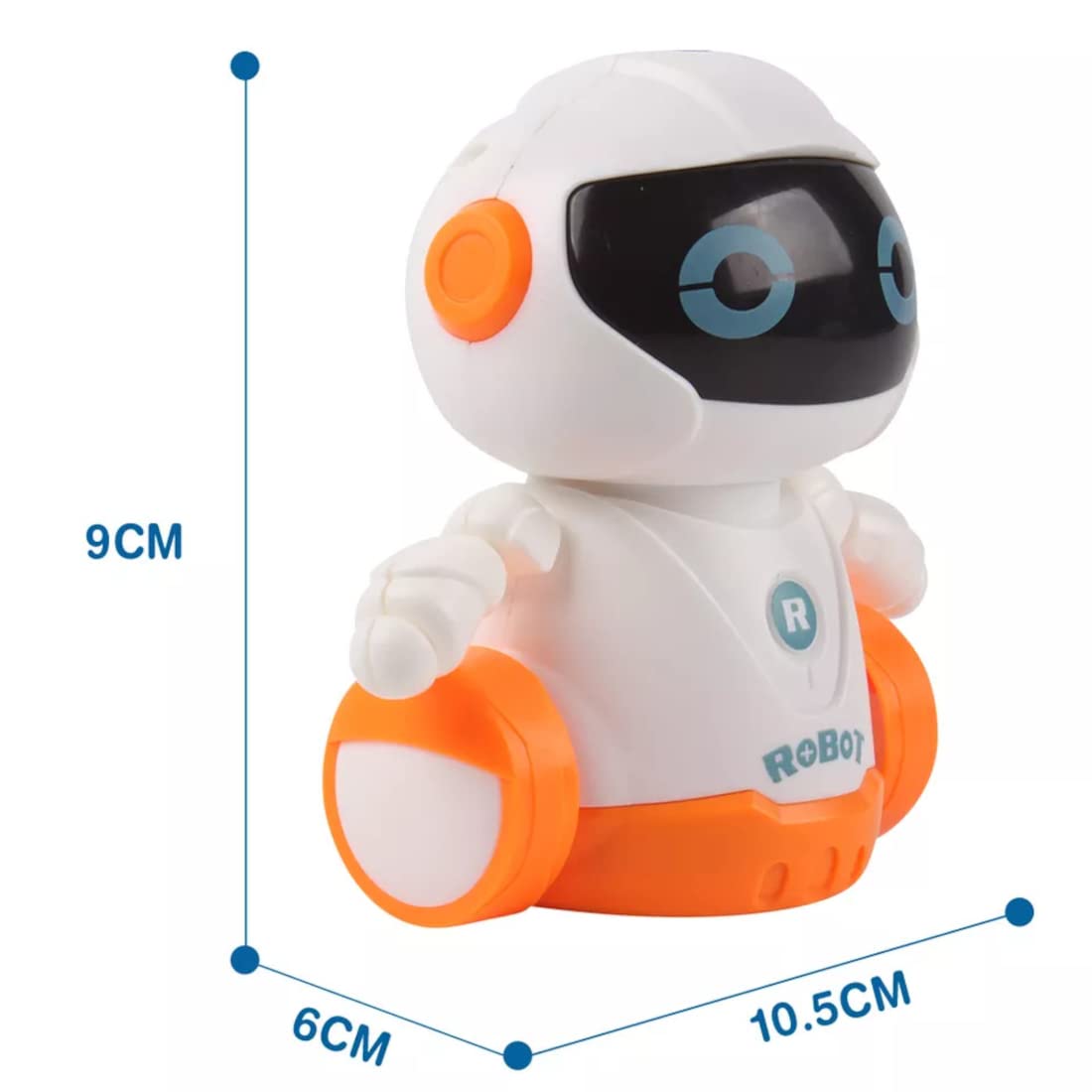 Fidtoy Smart Line Following Robot Play Set for Kids Ages 3+, Plastic Optical Sensor Robot Car with Pen, STEM Route Drawing Science Toy for Coding-Style Thinking and Engineering Play