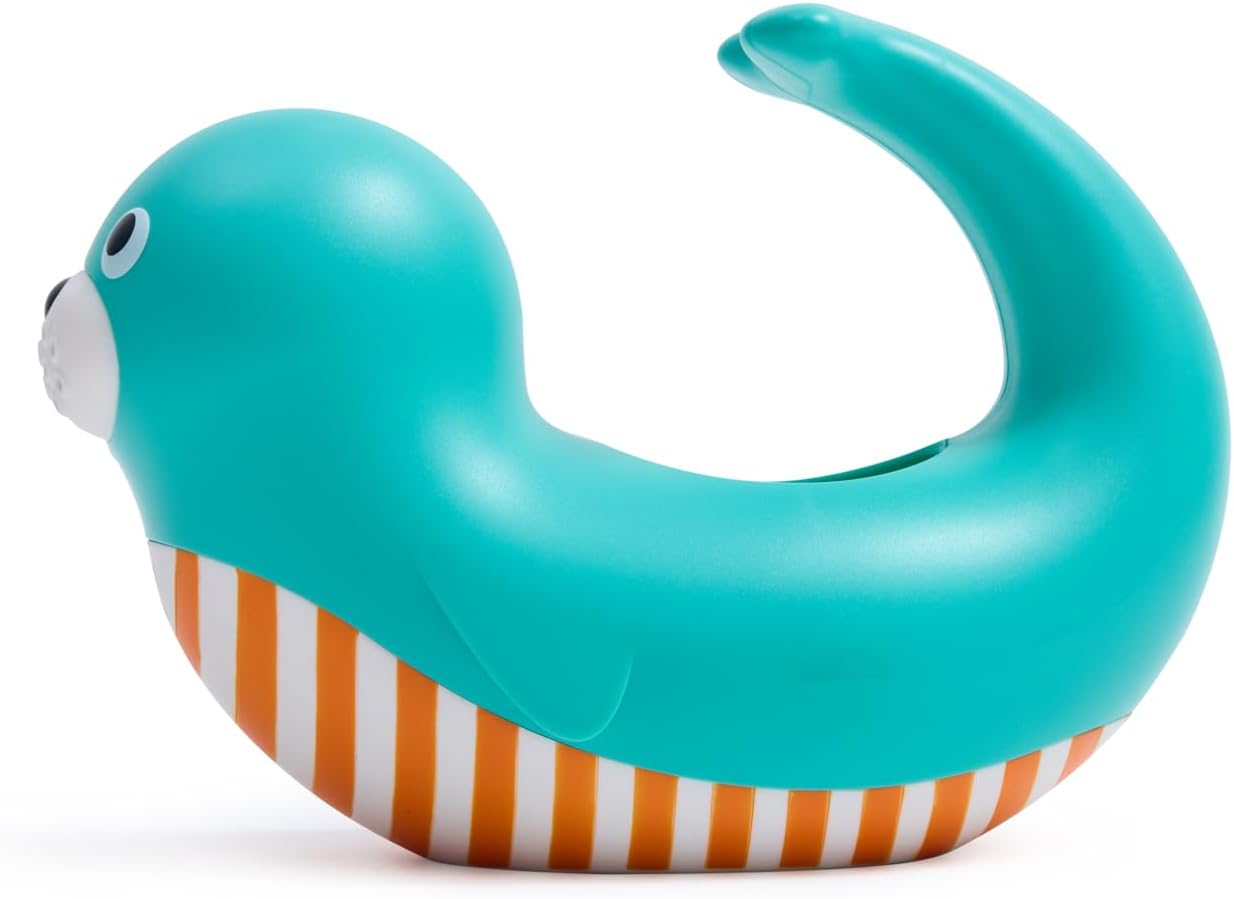 Juguete de baño Fidtoy Seal Jarra de agua para bebés Juguete para verter