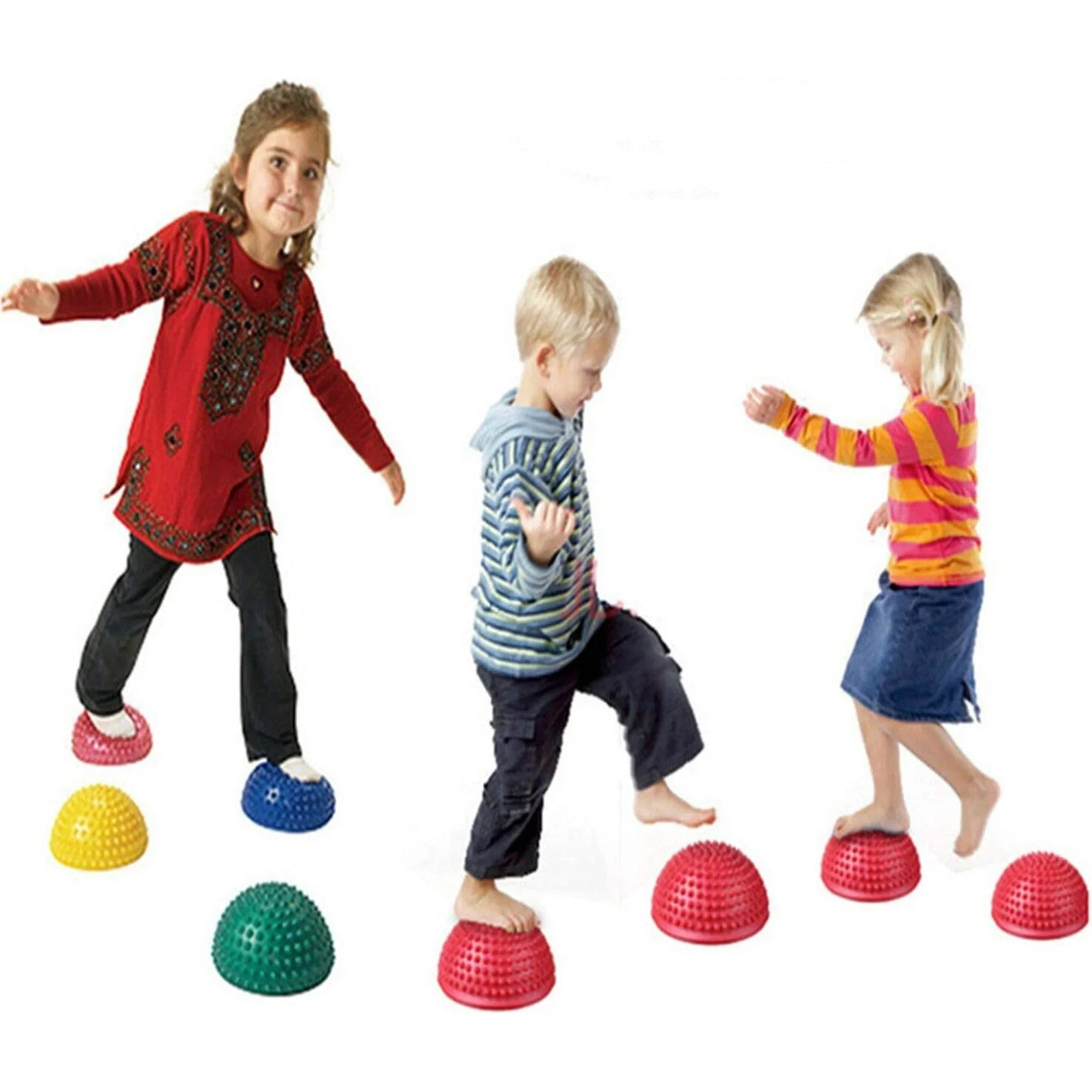 Hedgehog Balance Pods Therapy Balancing Dots Yoga Sensory Step Stones Toy