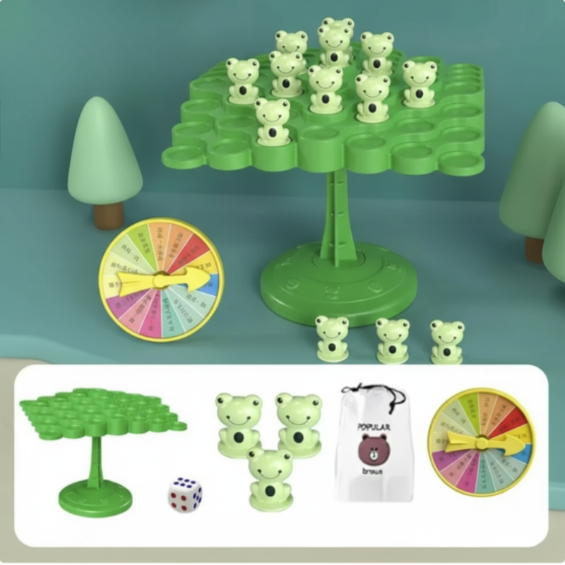 HappyBalance – Jeu de société amusant et intelligent – Jeu d'équilibre