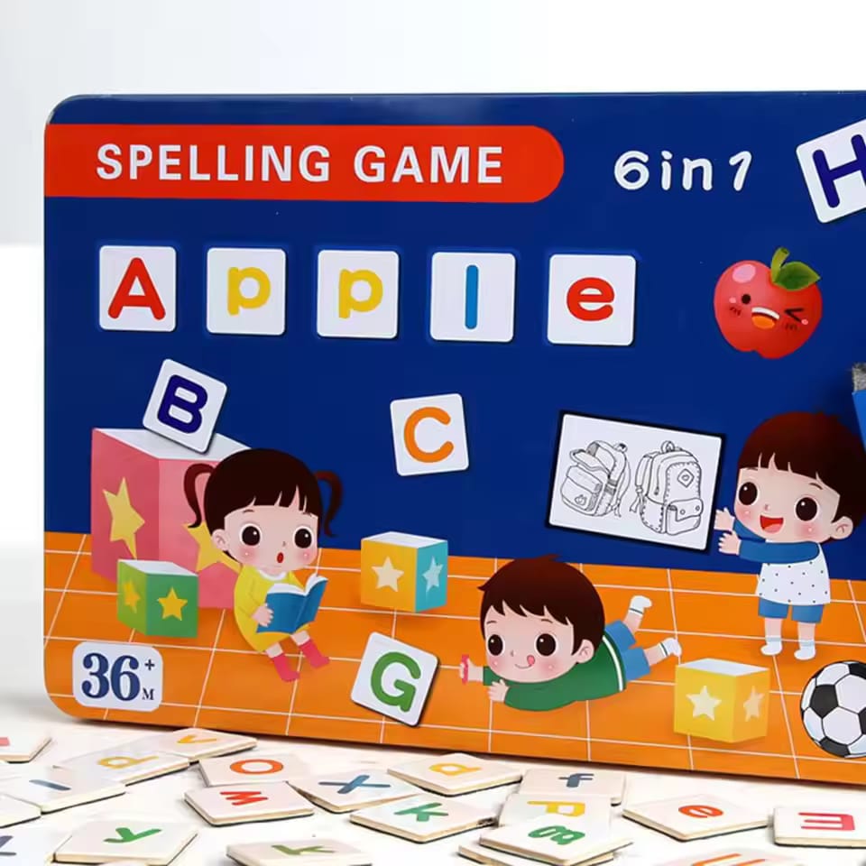 6in1 Magnetic Recognize Word Learning Kit With Marker