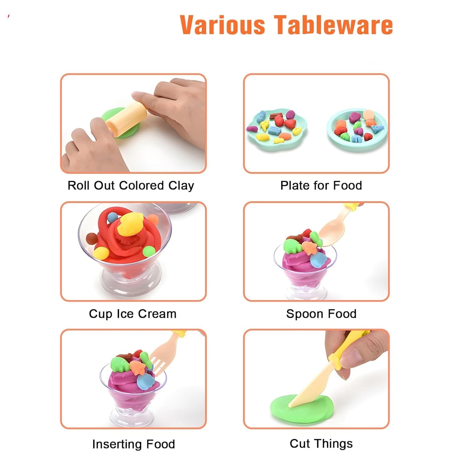 Máquina de hacer plastilina de helados "Hazlo tú mismo" - 001