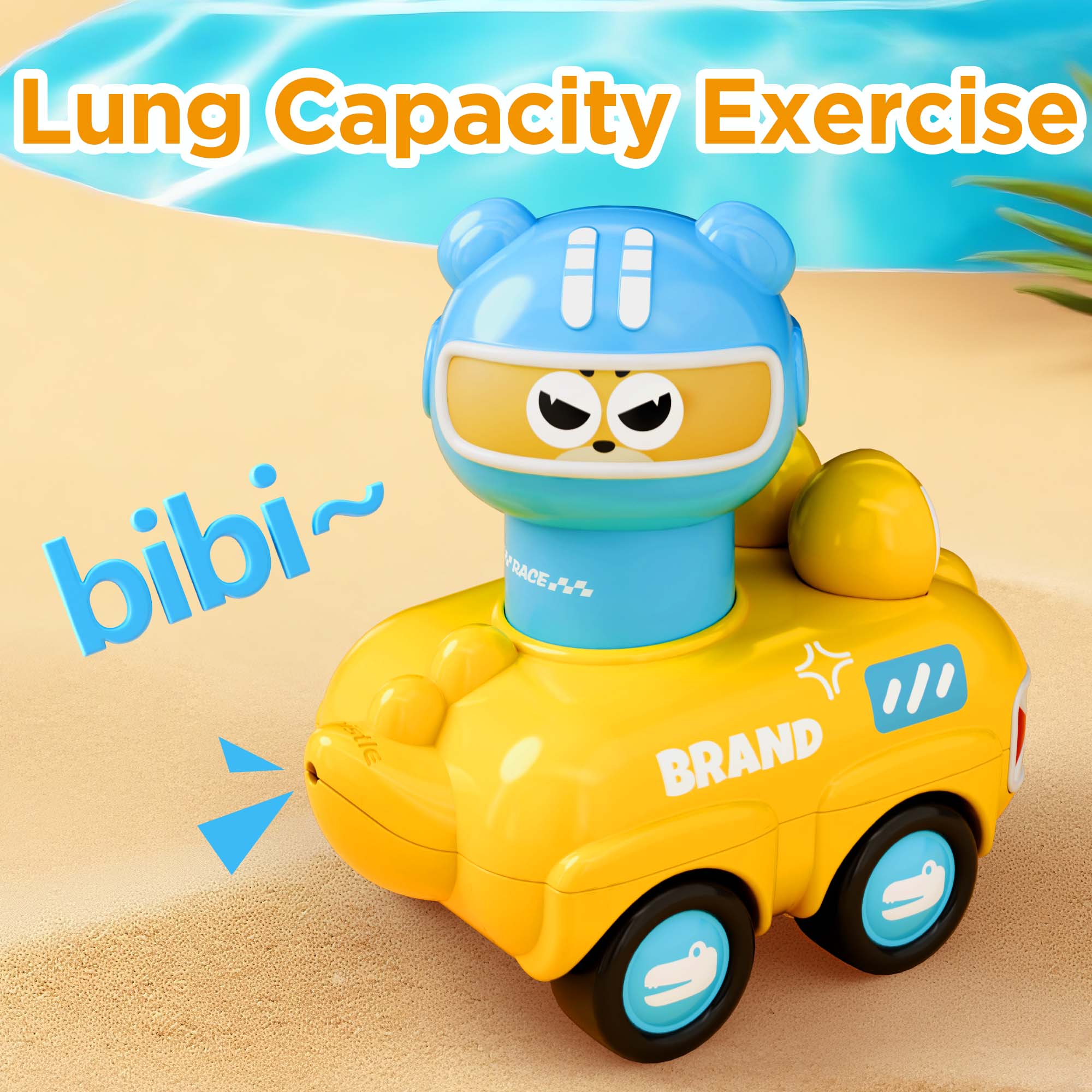 Press to Go Animal Car Toys for Toddlers