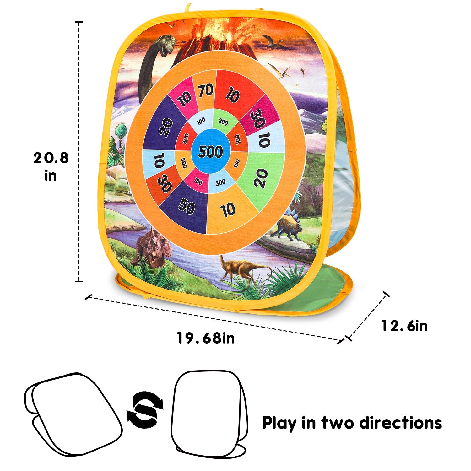 Fidtoy Ocean Bean Bag Toss Game 2 in 1 Outdoor Kids Game