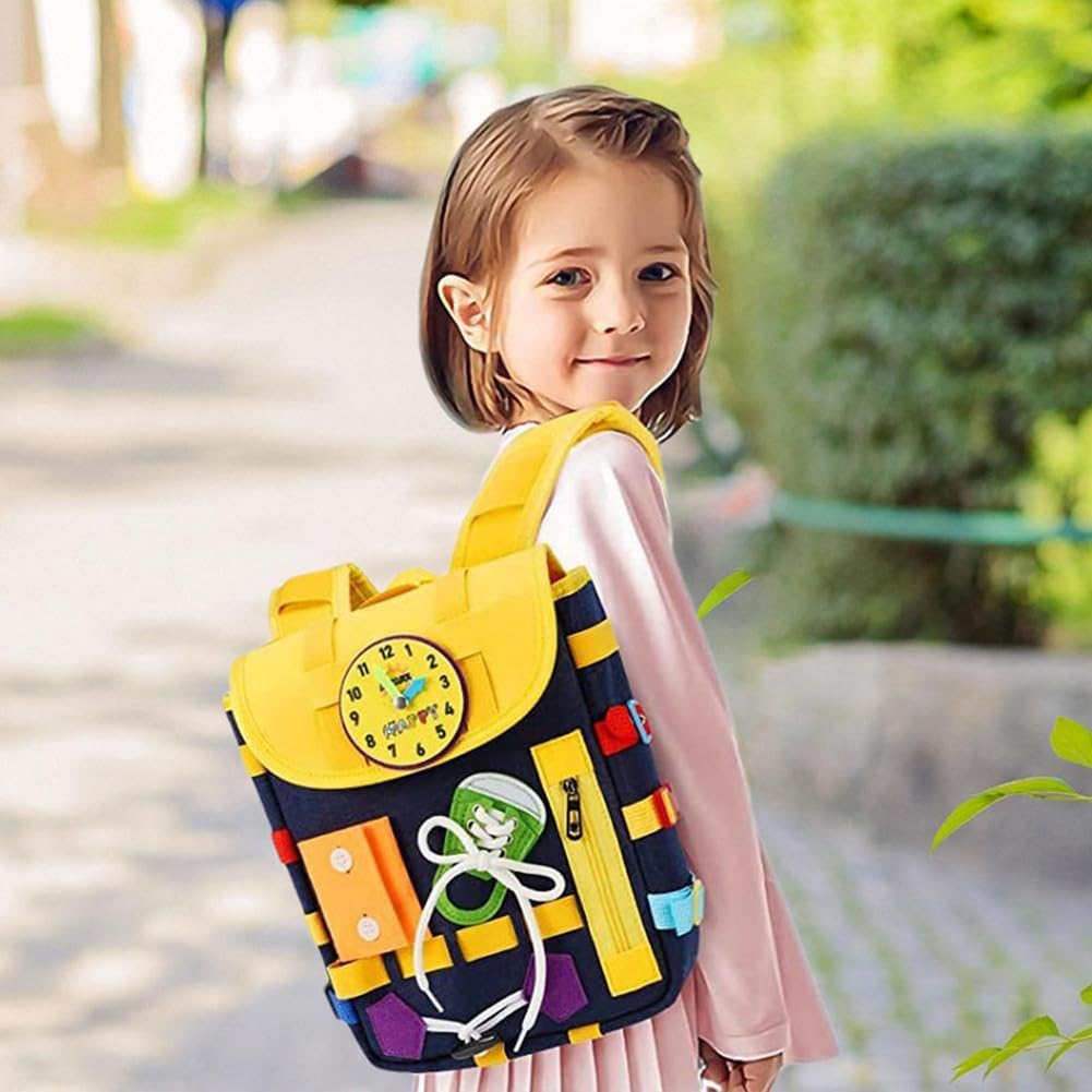 Toddler Busy Learning Kit with Pop Tubes Backpack - 926