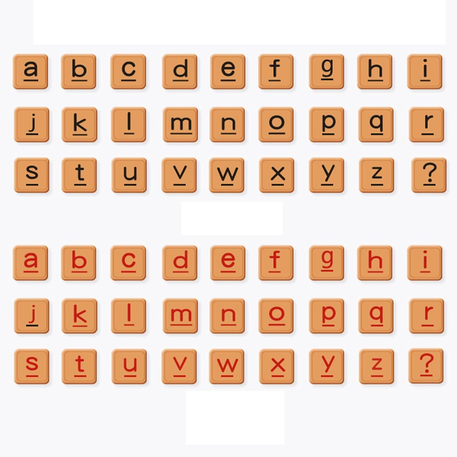 Jeu de cartes amusant d'association et d'orthographe de l'alphabet - 73C